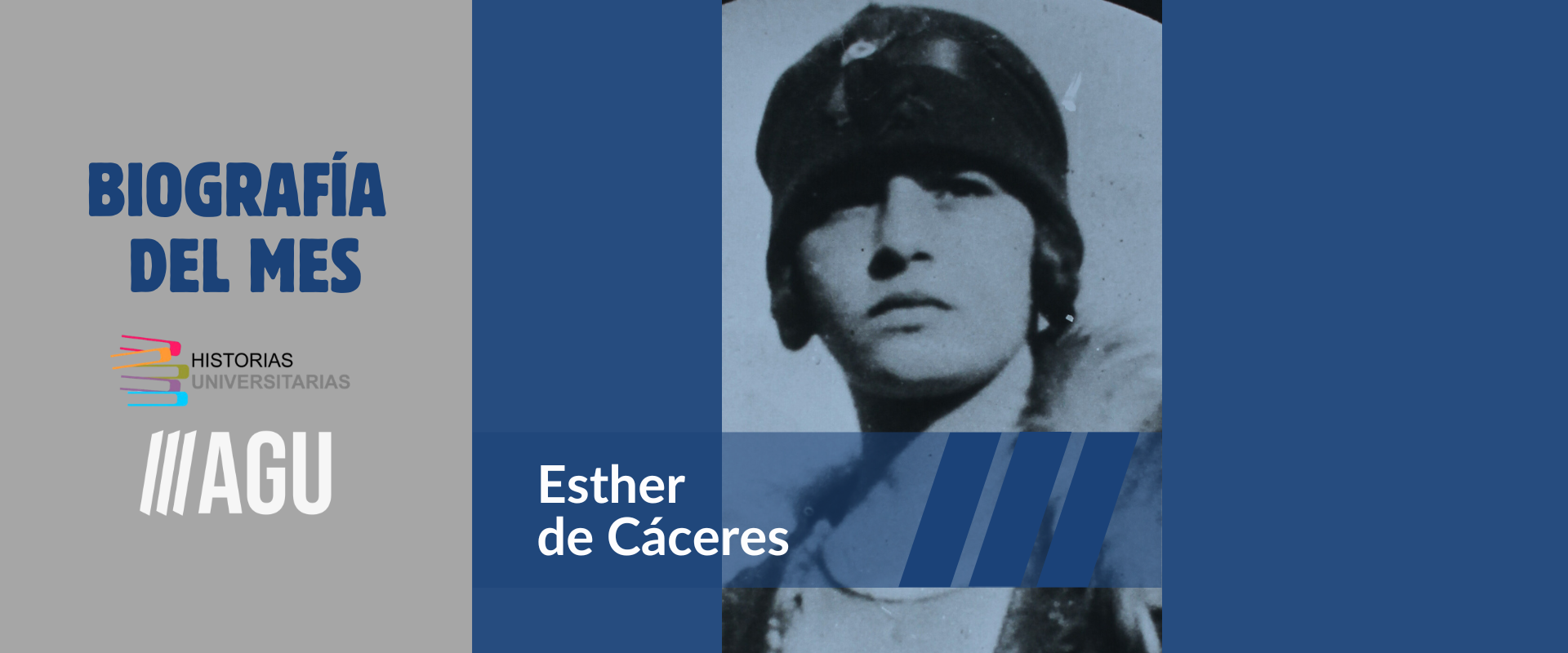 Biografía del mes (febrero): Esther de Cáceres